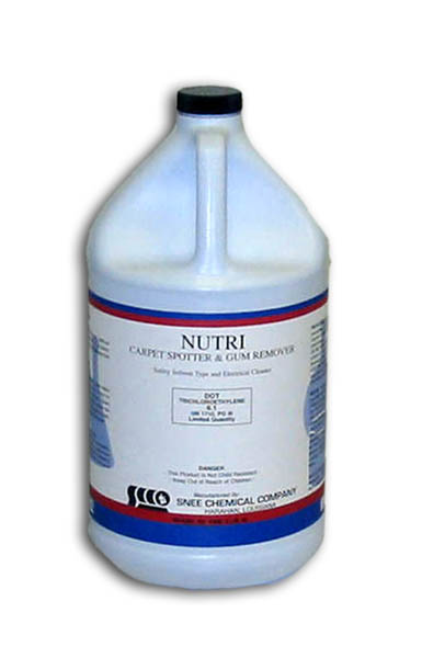 (image for) Nutri (Trichloroethylene) Carpet Cleaner, 4 gal case